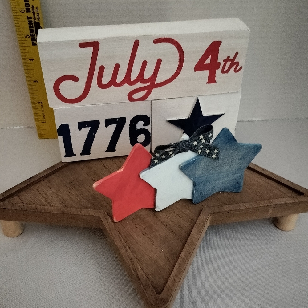 Chalk Couture home decor Americana set